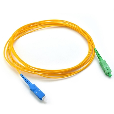 kopen SC/UPC-SC/APC Simplex Fiber Optic Patch Cord LSZH Jacket 2mm enkele modus Vezeljumpers online vervaardiging