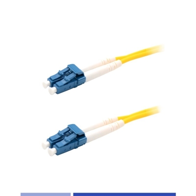 kopen Single-mode LC UPC Patch Cord Duplex LSZH 3m Fiber Optic patch cord online vervaardiging