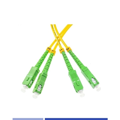 kopen Optische vezel-patch cord, SC/APC-SC/APC, single-mode, duplex, LSZH, 3m, 2,0mm online vervaardiging