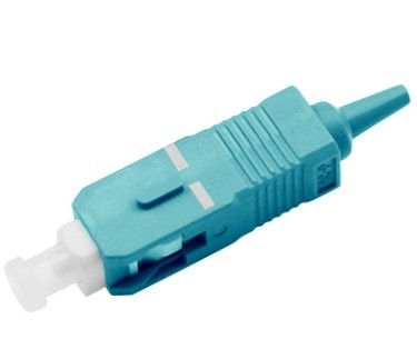 kopen OM3 Multimode SC UPC-vezelconnector Simplex 0,9 mm glasvezelconnector online vervaardiging