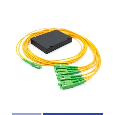 kopen 1x8 optische vezel PLC Splitter ABS Box SC/APC Single Mode 2,0 mm Corrosion Proof online vervaardiging