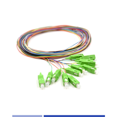 kopen Singlemode OS2 SC APC Pigtails 12 vezels LSZH 3m Voor FTTH-oplossingen online vervaardiging