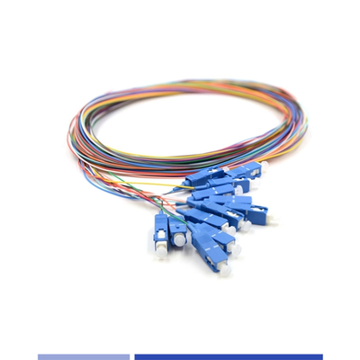 kopen OS2 Single Mode Fiber Pigtails 6 Fibers SC UPC LSZH 1m Voor FTTH-oplossingen online vervaardiging