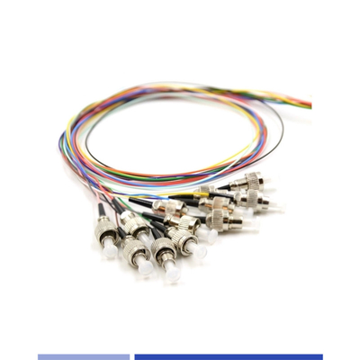 kopen 12 vezels Glasvezel Pigtail ST UPC Singlemode OS2 LSZH 3m Voor FTTH-oplossingen online vervaardiging