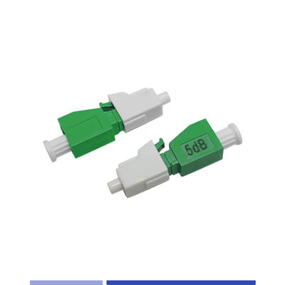 kopen Plug In LC APC Fiber Attenuator Single Mode 5dB 1310/1550nm online vervaardiging