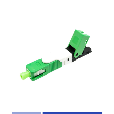 kopen SC APC Single Mode Fiber Fast Connector Hoge nauwkeurigheid voor FTTH-oplossing online vervaardiging