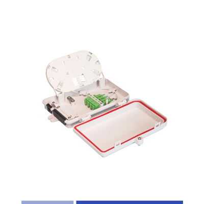 kopen 4 poort glasvezel distributie doos voor SC/LC adapter hoge precisie online vervaardiging