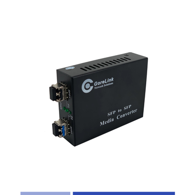 kopen SFP naar SFP-vezelmediaconverter geladen 1.25G SFP-module Single-mode SMF 1310nm Dual SFP-module online vervaardiging