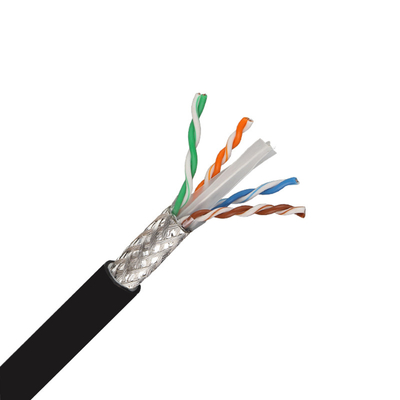 kopen SFTP Cat6 netwerkkabel Solid Copper 4 Pair PE 305Mtr Cat6 Ethernet kabel online vervaardiging