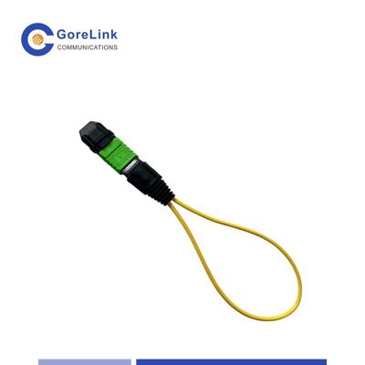 kopen 12 Fibre MPO/APC Single-mode Fiber Loopback-module voor QSFP-tests online vervaardiging