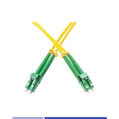 Optische vezel LC APC Patch Cord Single-mode G652D Duplex LSZH 3m 2,0mm