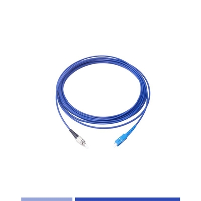 Single-mode gepantserde glasvezel patch cord Simplex 3m LSZH SC tot FC patch cord
