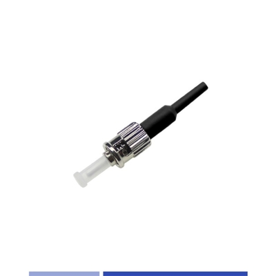 Single-mode ST UPC Glasvezel Connector Simplex 0,9mm boot Zwart