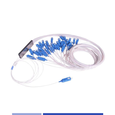 Mini-module glasvezel PLC Splitter Blockless SC/UPC Single-mode 900μM 1x16