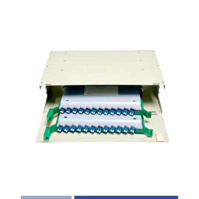 Rack gemonteerd glasvezel patch panel 3U ODF 19 