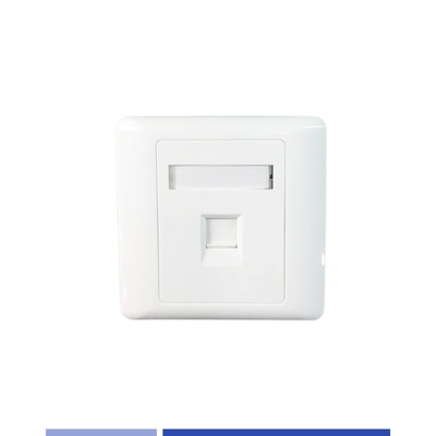 Hoogprecisie Single Port 86 voor Cat3 Cat6 Keystone Jack